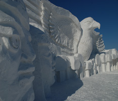 網走市の流氷祭